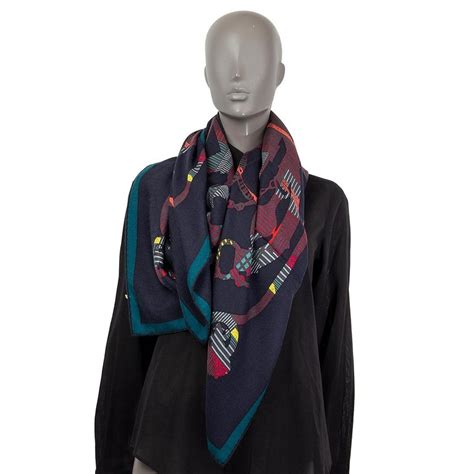 hermes blue cashmere scarf|hermes 140 cashmere scarf.